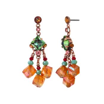 Orange - Indian Summer - Ohrringe von Konplott